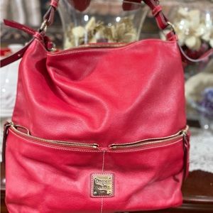 Dooney & Bourke extra large, red shoulder Bag